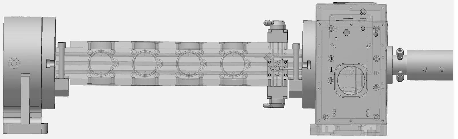 CNC 4-Axis Multi-Station Hydraulic Self-Centering Vise – H67Y-A16 - Image 4